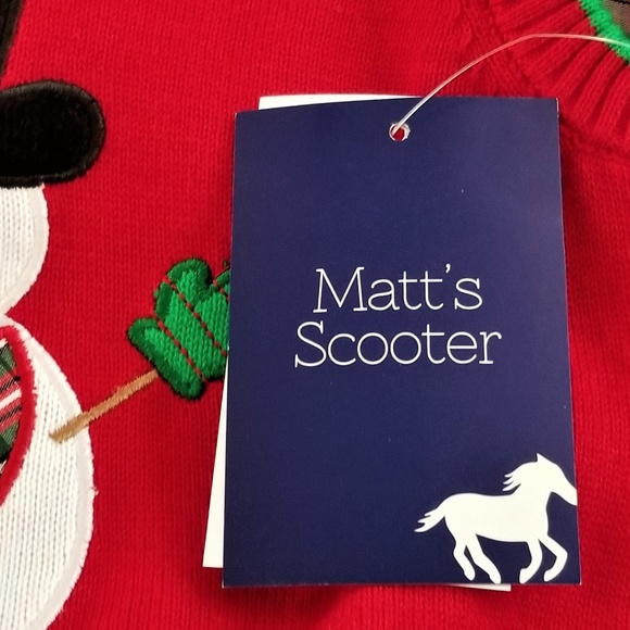 Matt's Scooter Holiday 3Pc Outfit Boys 3-6M NWT - Picture 3 of 7